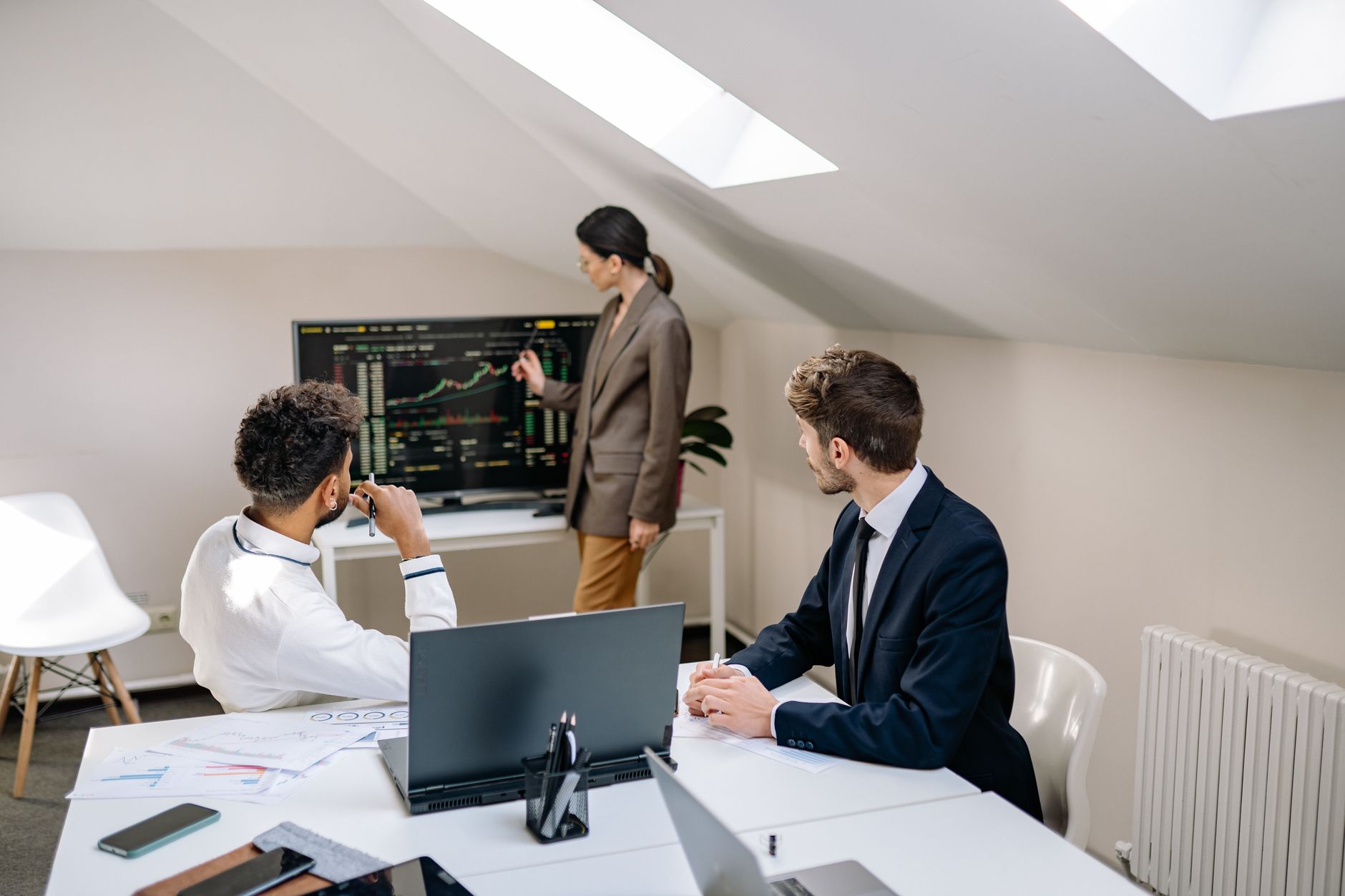 Sales rep updating a contact profile in a CRM with dedup rules